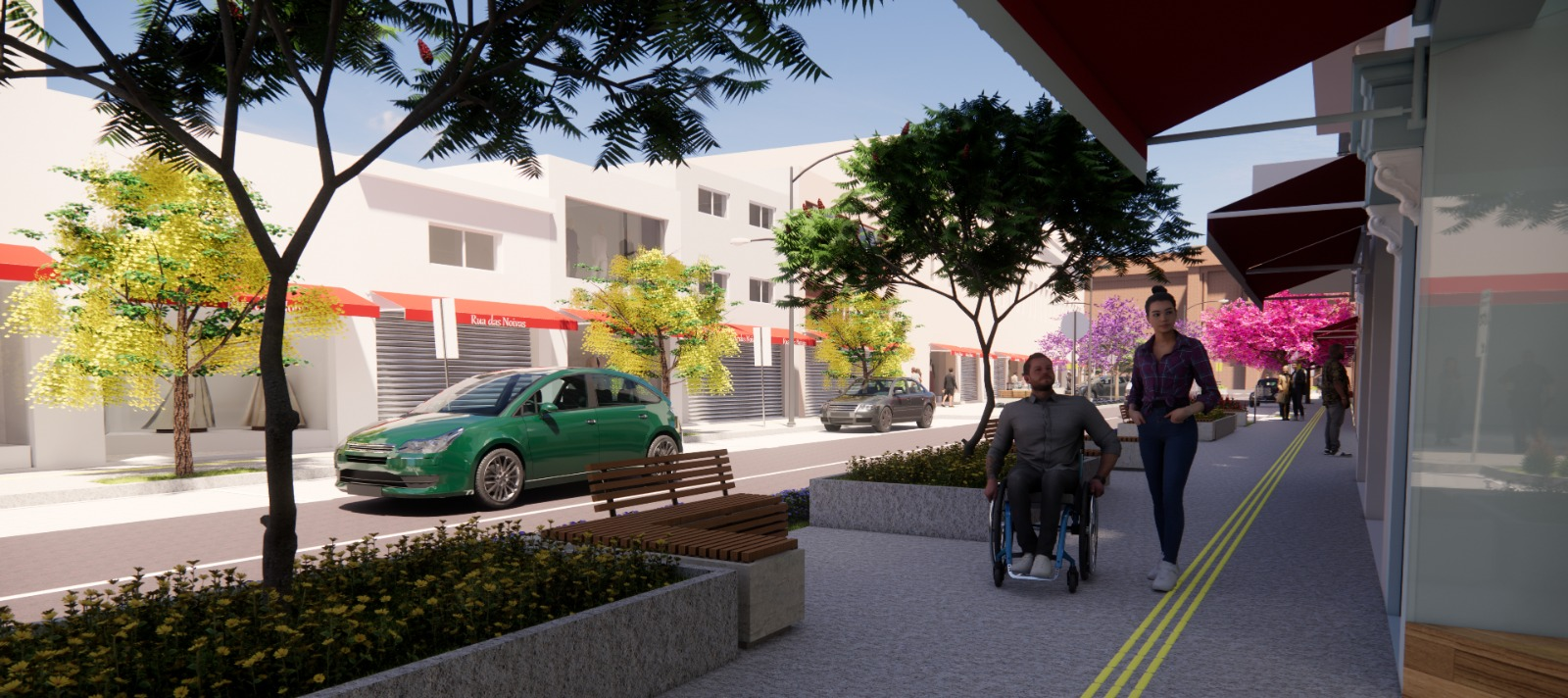 Rua das Noivas será recuperada no Projeto de Ruas Temáticas